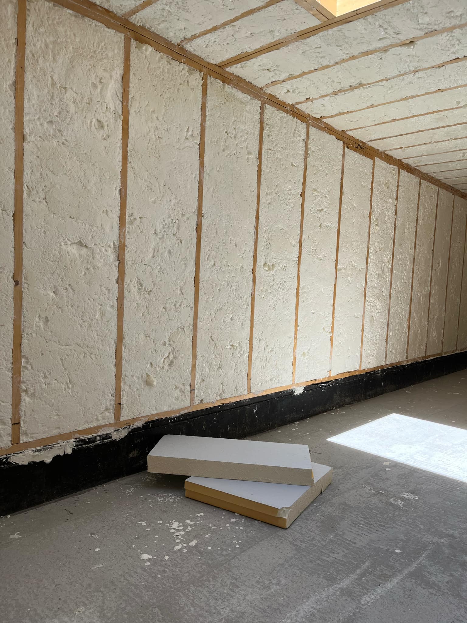 Trwała izolacja pianą PUR