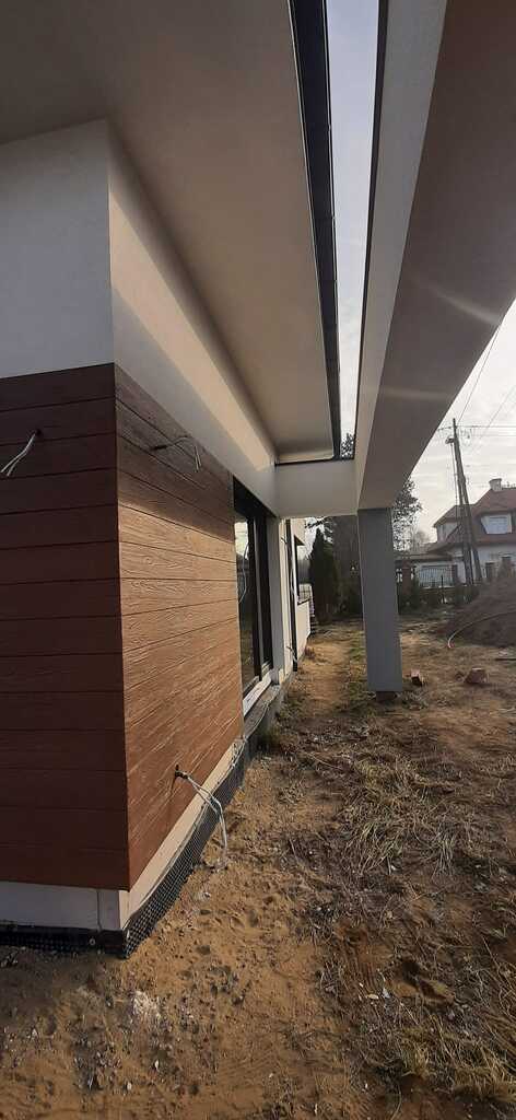 Realizacja 28 – elewacja domu nowoczesnego